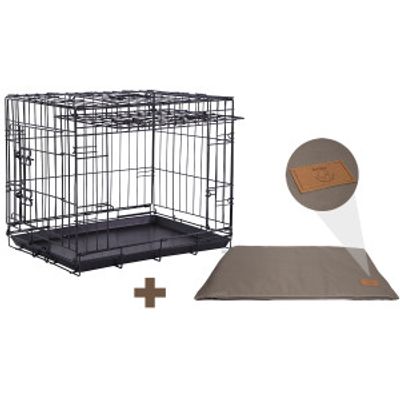 Brekz Bench met schuifdeur (zwart) voordeelpakket XL