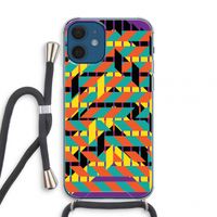 Skew Bee 2: iPhone 12 mini Transparant Hoesje met koord