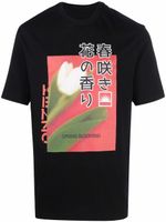 Kenzo t-shirt Daisy and Tulip à imprimé graphique - Noir