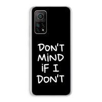 Don't Mind: Xiaomi Mi 10T 5G Transparant Hoesje