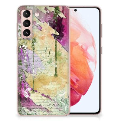 Smartphone hoesje Samsung Galaxy S21 Letter Painting Smartphone hoesje Samsung Galaxy S21 Letter Painting