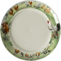 Wiebe&apos;s Farm Bord koe kip Ø21cm 6st