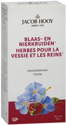 Jacob Hooy Blaas- en Nierkruiden Thee