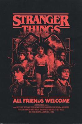 Poster Stranger Things 5 - All Friends Welcome 61x91,5cm