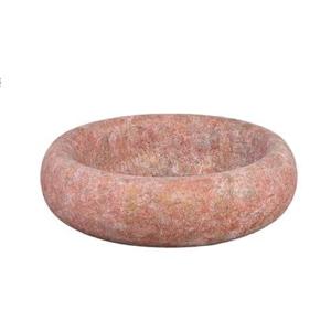 PTMD Aly Red cement round bowl big