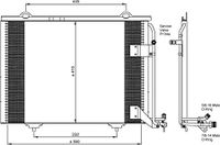 Condensor, airconditioning 35463
