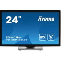 iiyama ProLite computer monitor 60,5 cm (23.8") 1920 x 1080 Pixels Full HD LED Touchscreen Zwart - thumbnail