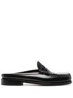 G.H. Bass & Co. claquettes Larson à entaille penny - Noir