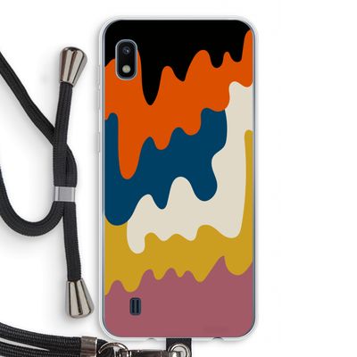 Baar A: Samsung Galaxy A10 Transparant Hoesje met koord