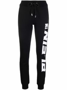 Philipp Plein pantalon de jogging à logo imprimé - Noir