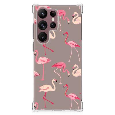 Samsung Galaxy S23 Ultra Case Anti-shock Flamingo Samsung Galaxy S23 Ultra Case Anti-shock Flamingo