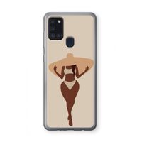 Let's get salty: Samsung Galaxy A21s Transparant Hoesje