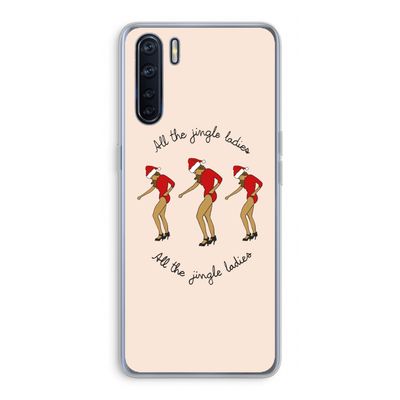 Jingle Ladies: Oppo A91 Transparant Hoesje