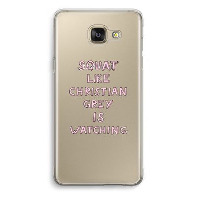 Christian Grey: Samsung Galaxy A5 (2016) Transparant Hoesje