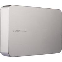 Toshiba canvio flex, 4 tb externe harde schijf (lichtzilver, hdtx240escca, usb 3.2 gen 1)