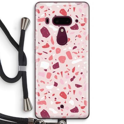 Terrazzo N°15: HTC U12+ Transparant Hoesje met koord