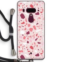 Terrazzo N°15: HTC U12+ Transparant Hoesje met koord