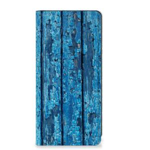 OnePlus 12 Book Wallet Case Wood Blue