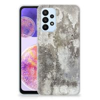 Samsung Galaxy A23 TPU Siliconen Hoesje Beton Print