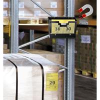 CEP First wandfolderhouder horizontaal, 1 vak, magnetisch, zwart