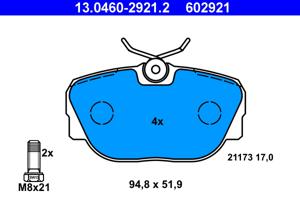 ATE Remblokset 13.0460-2921.2