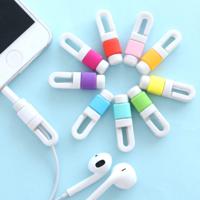 Oortelefoon koptelefoon draad kabel lijn beschermhoes Winder snoer Wrap organisator willekeurige kleur levering Oortelefoon koptelefoon draad kabel lijn beschermhoes Winder snoer Wrap organisator willekeurige kleur levering
