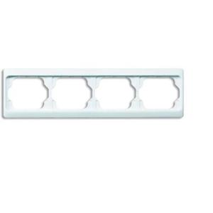 Busch-Jaeger 2CKA001754A4155 Frame Frame 4-voudig Wit, Verkeerswit 1 stuk(s)