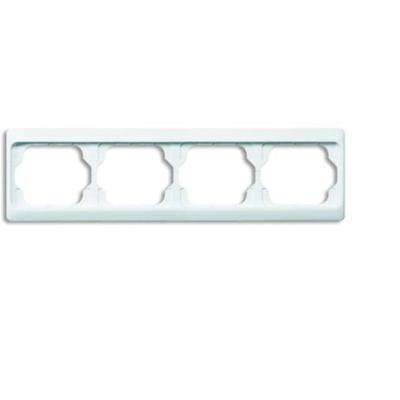 Busch-Jaeger 2CKA001754A4155 Frame Frame 4-voudig Wit, Verkeerswit 1 stuk(s)