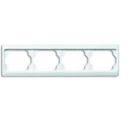 Busch-Jaeger 2CKA001754A4155 Frame Frame 4-voudig Wit, Verkeerswit 1 stuk(s)
