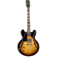 Gibson Original Collection ES-345 LH Vintage Burst linkshandige semi-akoestische gitaar met koffer