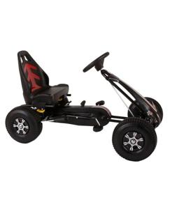 Volare go kart racing car jongens groot luchtbanden zwart