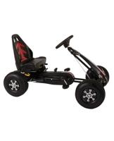 Volare go kart racing car jongens groot luchtbanden zwart