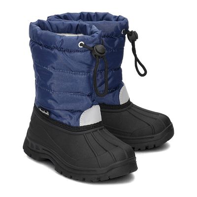 PLAYSHOES Winter-Bootie Unisex Zwart, Blauw