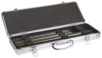 Makita Accessoires 4-delige SDS MAX beitelset: Punt, Vlak in aluminium koffer D-42466 - D-42466