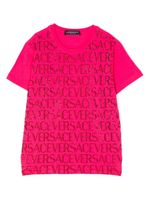 Versace Kids t-shirt à logo imprimé - Rose - thumbnail