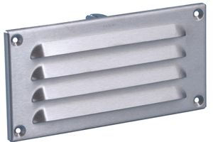 SCHOEPENROOSTER 180X90MM RVS