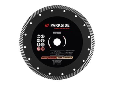 PARKSIDE PERFORMANCE Accessoires voor haakse slijper Ø 230 mm (doorslijpschijven turbo)