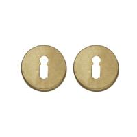 Intersteel Sleutelrozetten rond messing getrommeld