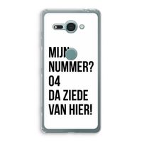 Da ziede van hier: Sony Xperia XZ2 Compact Transparant Hoesje