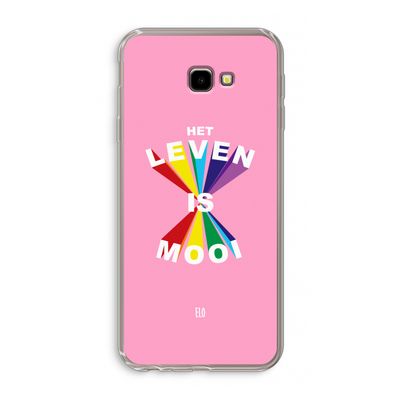 Het Leven Is Mooi: Samsung Galaxy J4 Plus Transparant Hoesje
