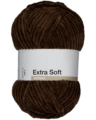 Extra soft Breigaren - Bruin