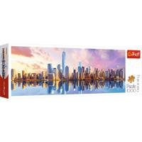 Trefl - Puzzles - "1000 Panorama" - Manhattan
