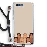 Girls girls girls: Honor 10 Transparant Hoesje met koord