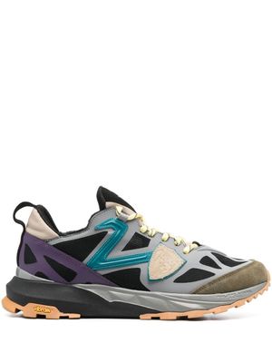 Philippe Model Paris baskets ROC X en daim - Gris