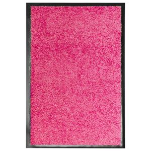 vidaXL Deurmat wasbaar 40x60 cm roze