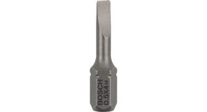 Bosch Accessoires Bit extra-hard S 0,6x4,5, 25 mm 25st - 2607001460