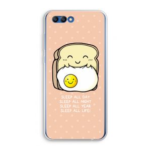 Sleep All Day: Honor 10 Transparant Hoesje