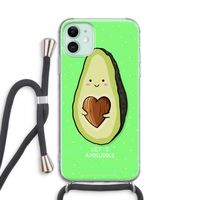 Avocuddle: iPhone 11 Transparant Hoesje met koord
