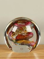 Glazen disk gekleurd, 15 cm - thumbnail