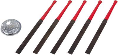 Bikeservice Zkrzservicestz bst 6pcs measuring gauge u files